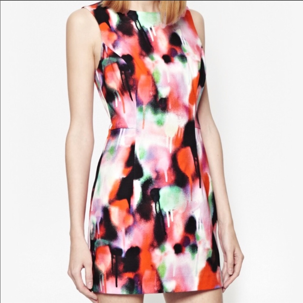 French connection graffiti dress